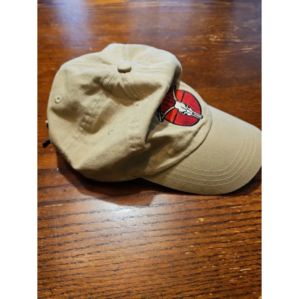 Deer Hunting hat Cap skull cross-hair‎ Tethers brand built-in sun glass holder